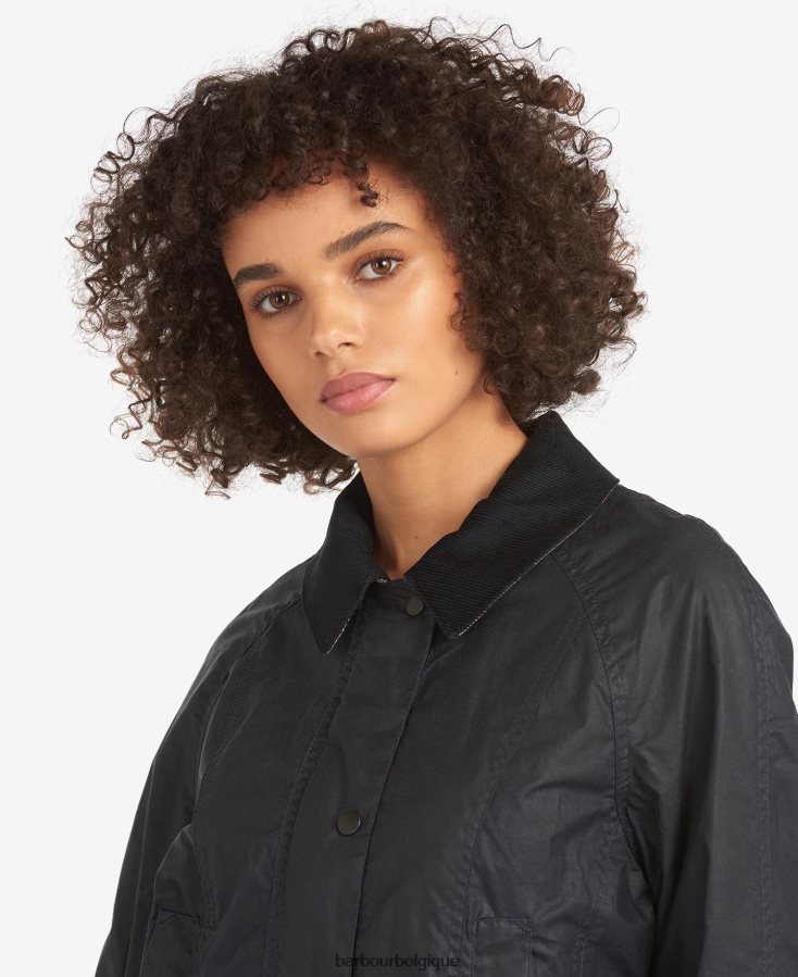 vêtements Barbour veste légère en coton ciré beadnell olive d\'archives femmes T2L6ZP1378