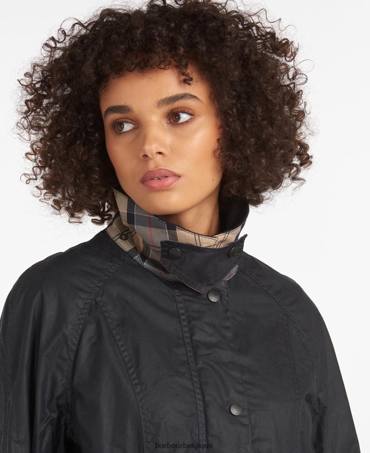 vêtements Barbour veste légère en coton ciré beadnell olive d\'archives femmes T2L6ZP1378