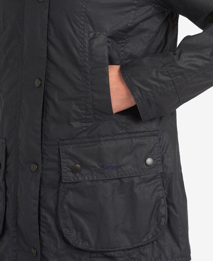 vêtements Barbour veste légère en coton ciré beadnell olive d\'archives femmes T2L6ZP1378