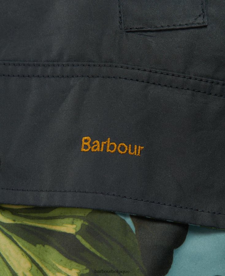 vêtements Barbour x House of Hackney veste cirée handley limerence/ciel/marine femmes T2L6ZP1384