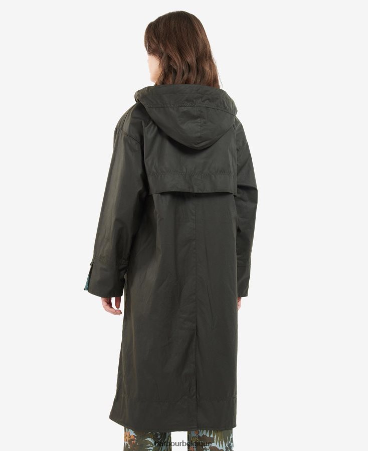 vêtements Barbour x House of Hackney veste cirée petiver sable/limerence/ciel femmes T2L6ZP1374