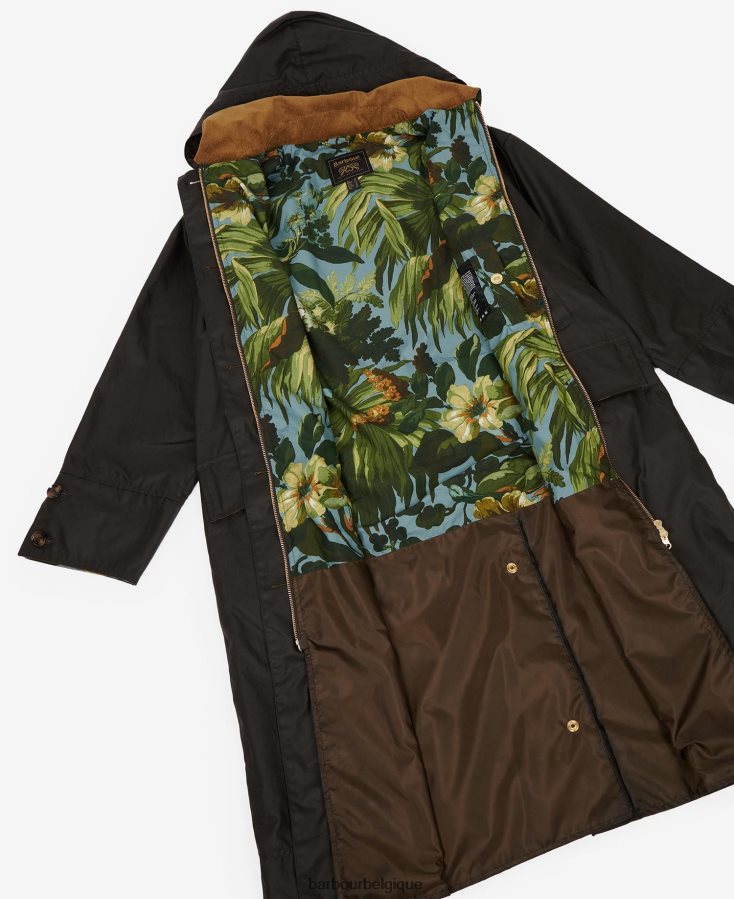vêtements Barbour x House of Hackney veste cirée petiver sable/limerence/ciel femmes T2L6ZP1374
