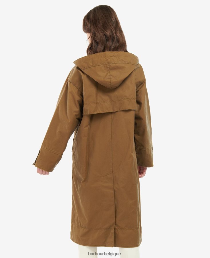 vêtements Barbour x House of Hackney veste cirée petiver sable/limerence/ciel femmes T2L6ZP1382