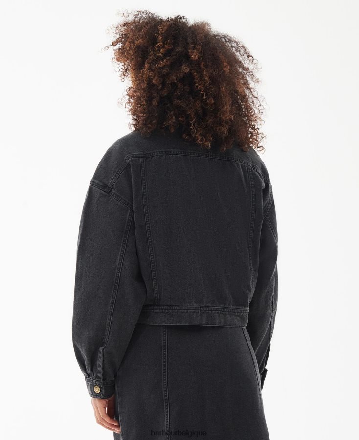 vêtements Barbour veste en jean lorimer Galet femmes T2L6ZP1602