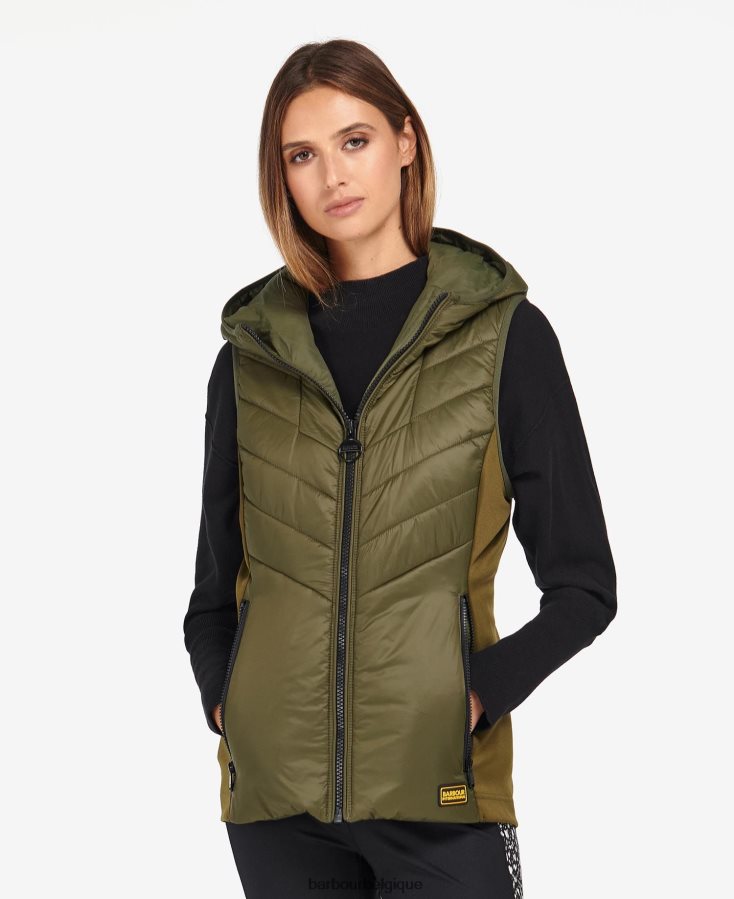 vêtements Barbour gilet matelassé lando noir classique femmes T2L6ZP1464