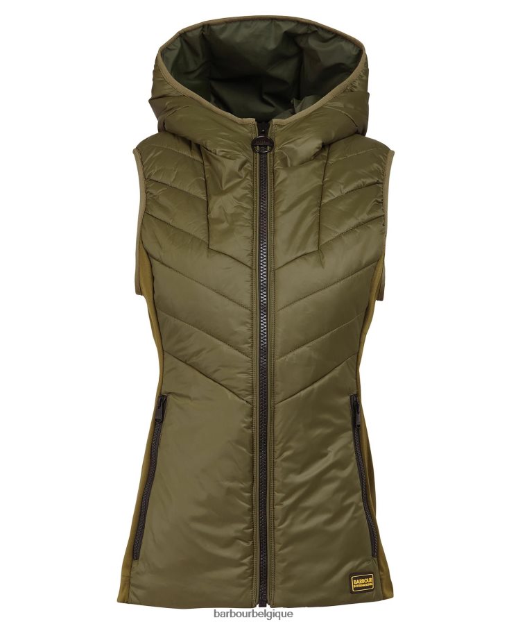vêtements Barbour gilet matelassé lando noir classique femmes T2L6ZP1464