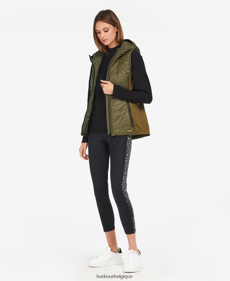 vêtements Barbour gilet matelassé lando noir classique femmes T2L6ZP1464