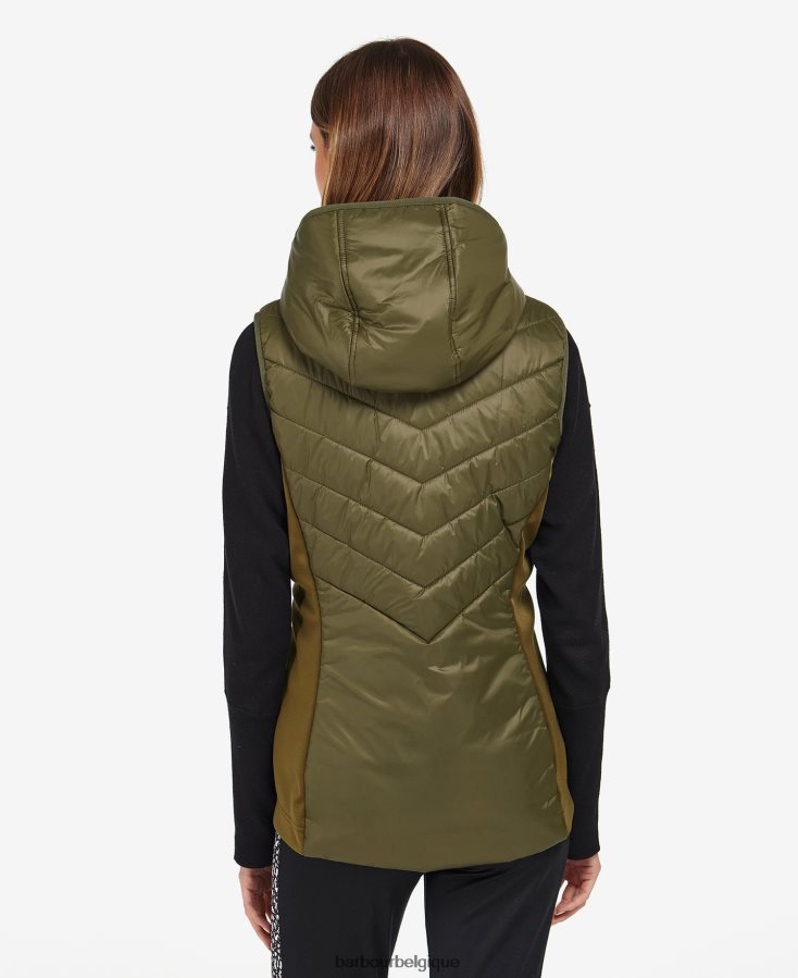 vêtements Barbour gilet matelassé lando noir classique femmes T2L6ZP1464