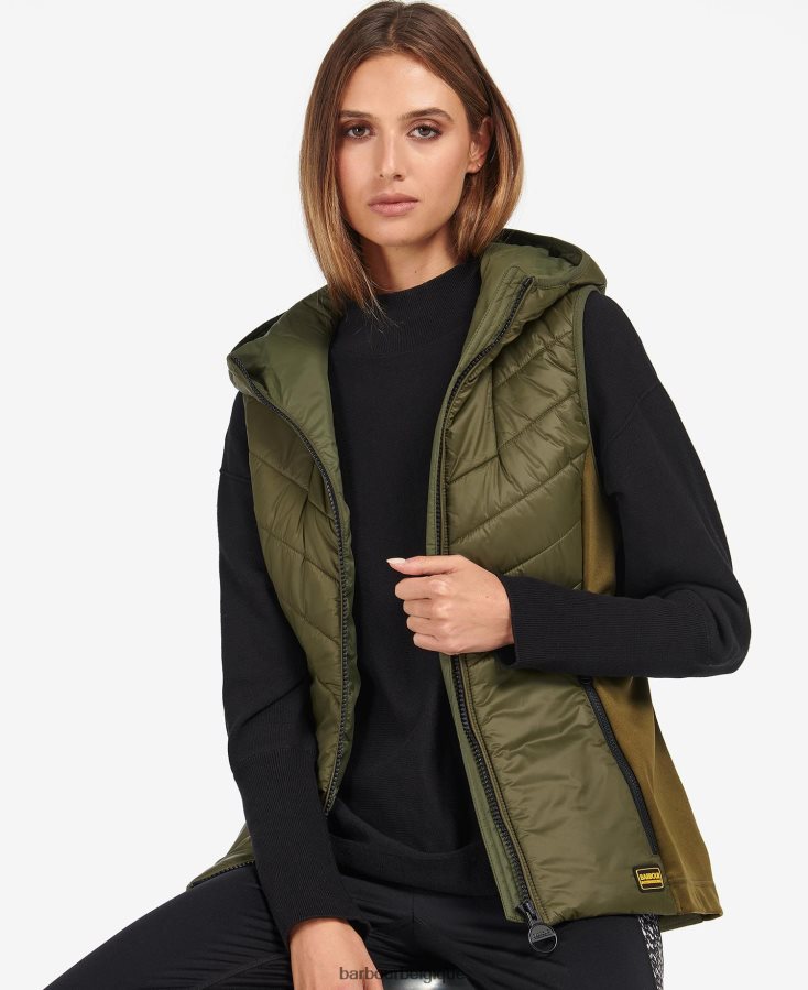 vêtements Barbour gilet matelassé lando noir classique femmes T2L6ZP1464