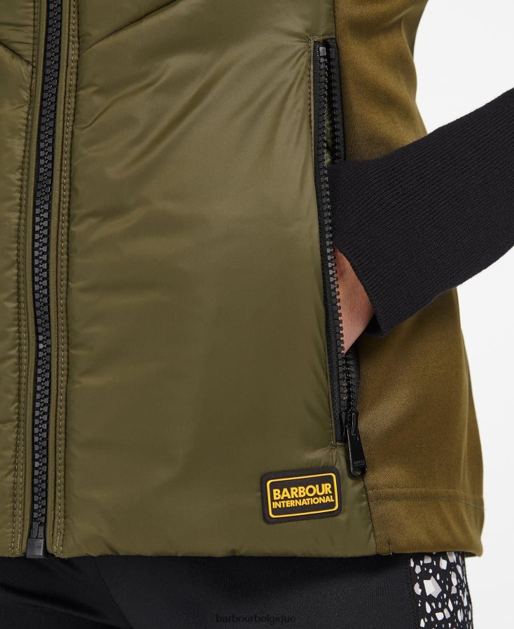 vêtements Barbour gilet matelassé lando noir classique femmes T2L6ZP1464