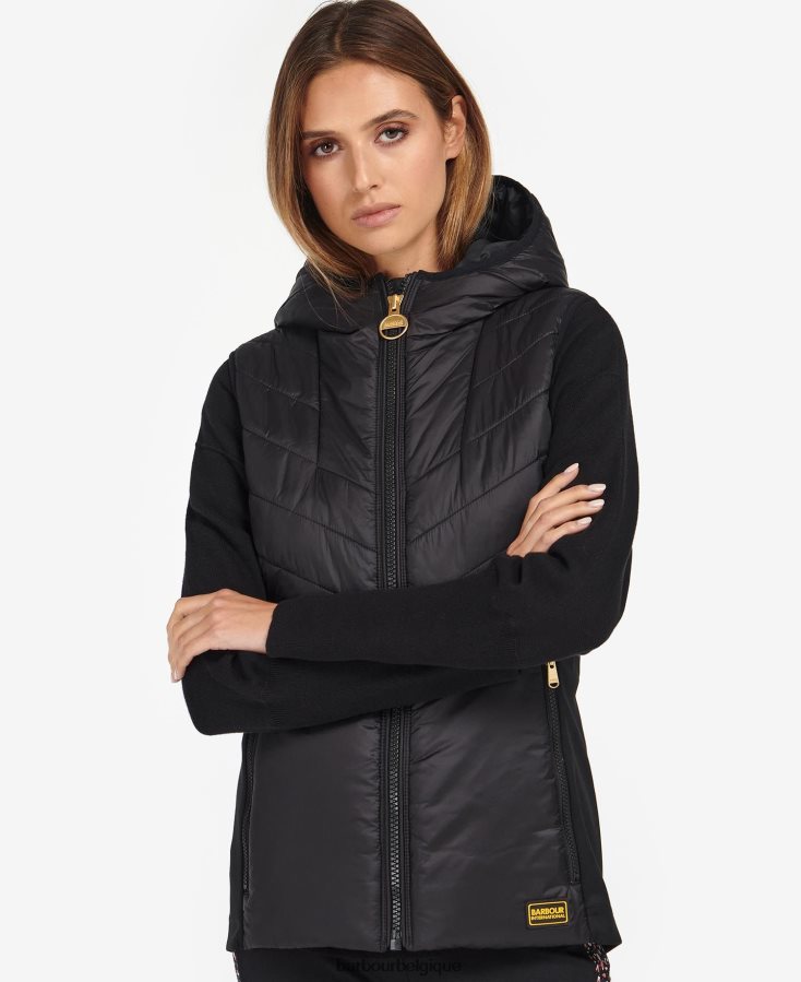 vêtements Barbour gilet matelassé lando noir classique femmes T2L6ZP1477