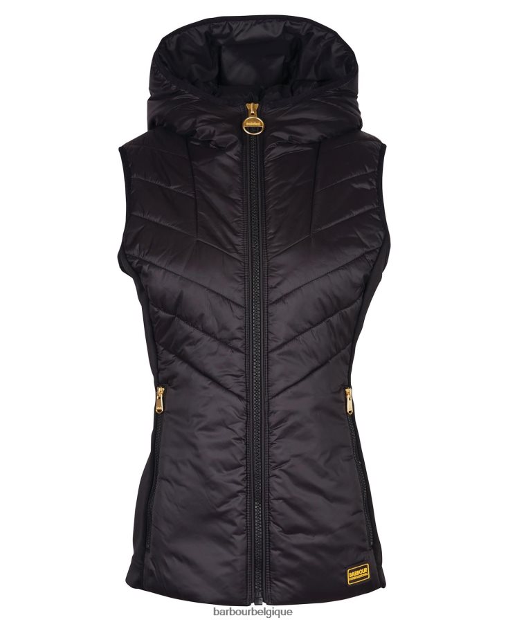 vêtements Barbour gilet matelassé lando noir classique femmes T2L6ZP1477