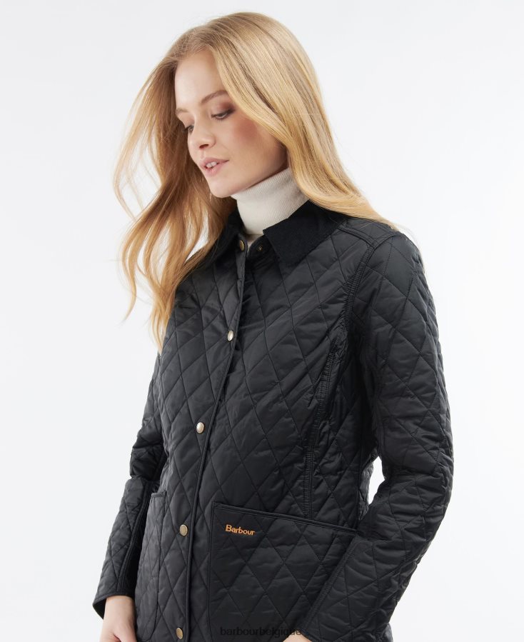 vêtements Barbour veste matelassée annandale noir femmes T2L6ZP1416