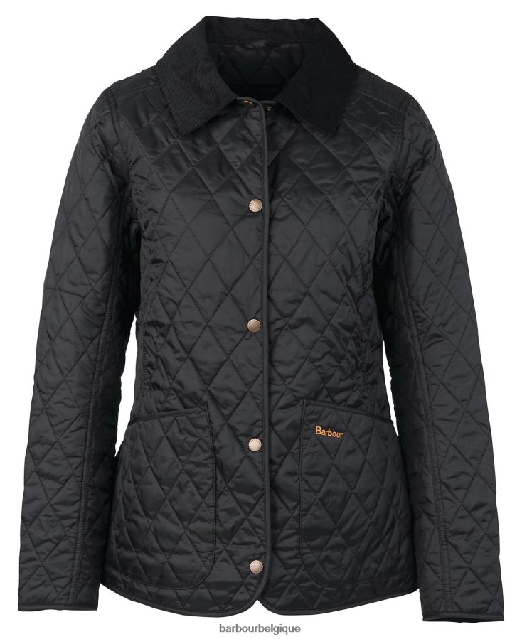 vêtements Barbour veste matelassée annandale noir femmes T2L6ZP1416