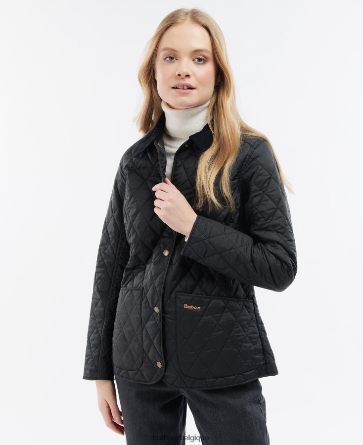 vêtements Barbour veste matelassée annandale noir femmes T2L6ZP1416