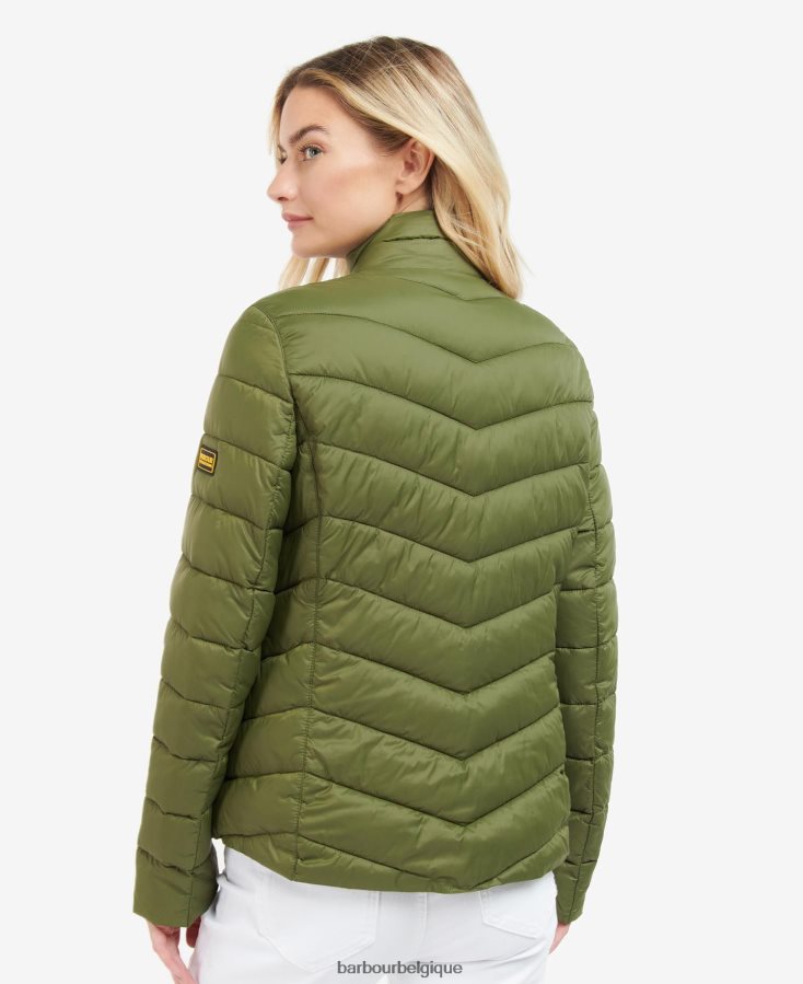 vêtements Barbour veste matelassée auberne noir femmes T2L6ZP1470