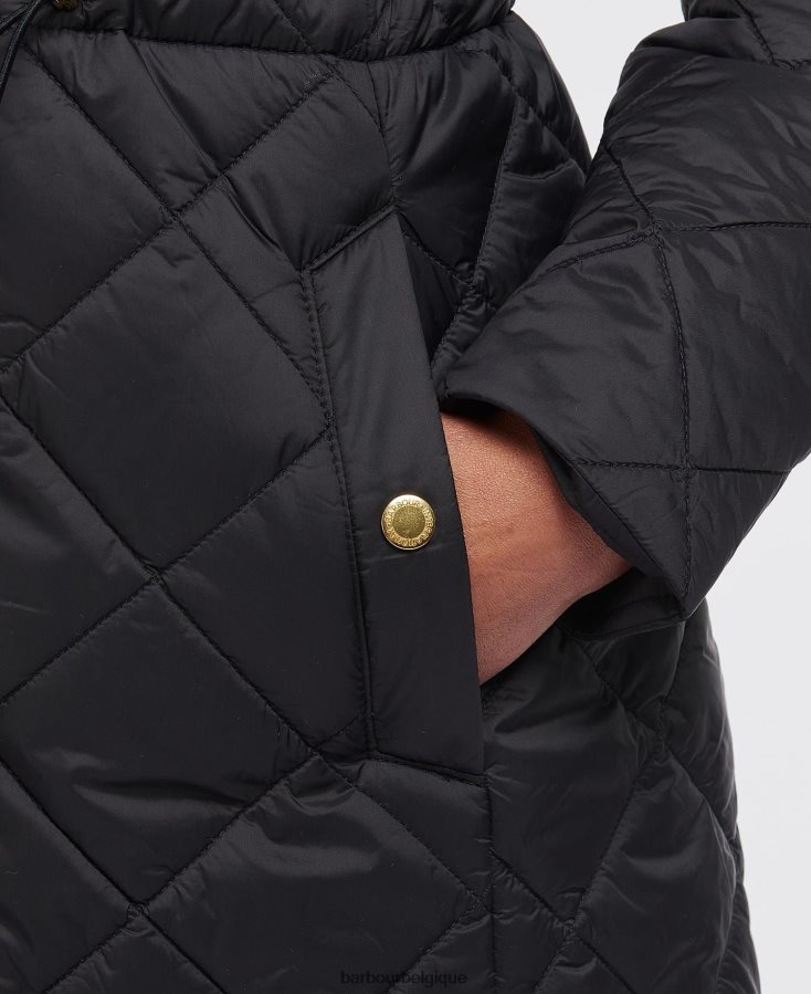 vêtements Barbour veste matelassée avalon vert harley femmes T2L6ZP1429