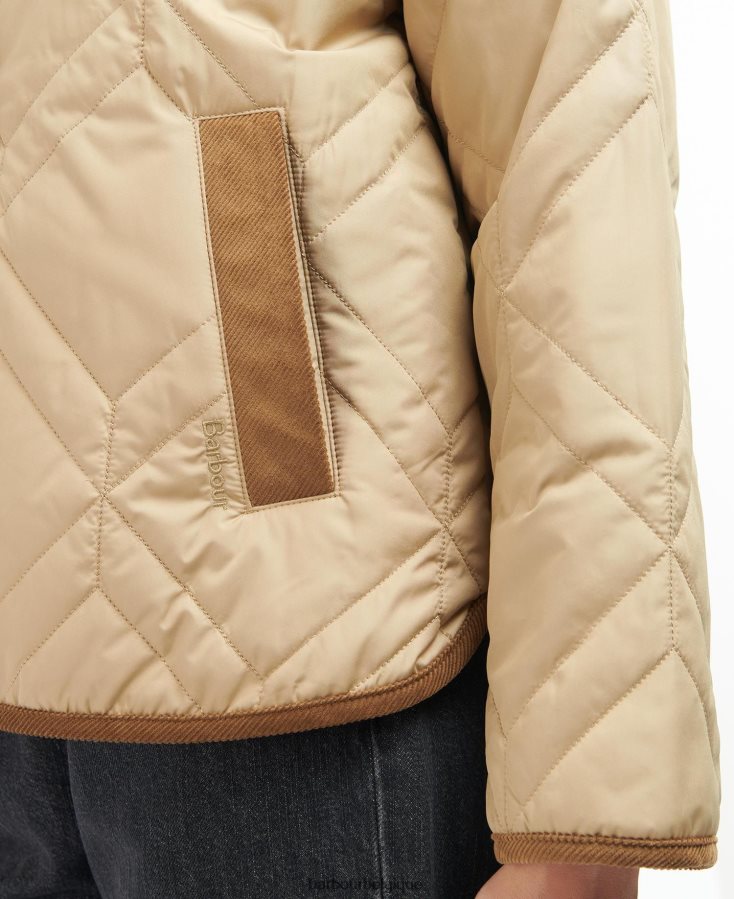 vêtements Barbour veste matelassée barrhead marine foncé/peuplier ancien femmes T2L6ZP1493