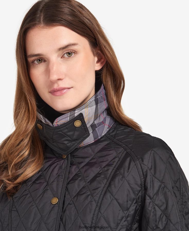 vêtements Barbour veste matelassée beadnell d\'été perle femmes T2L6ZP1504
