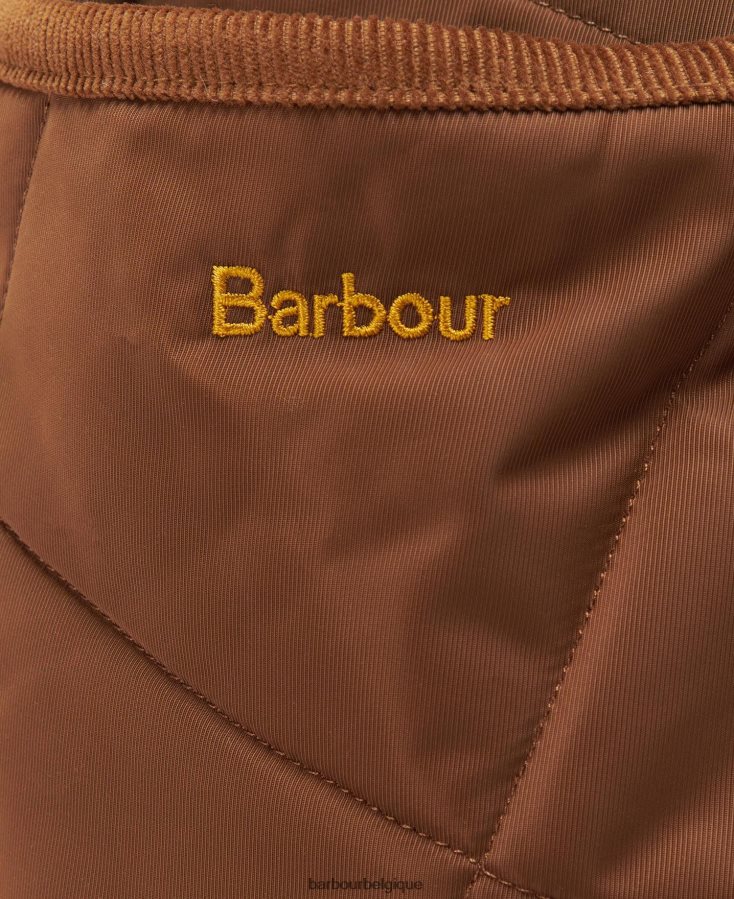 vêtements Barbour veste matelassée bonnyrigg bronzage chaud/silencieux femmes T2L6ZP1428