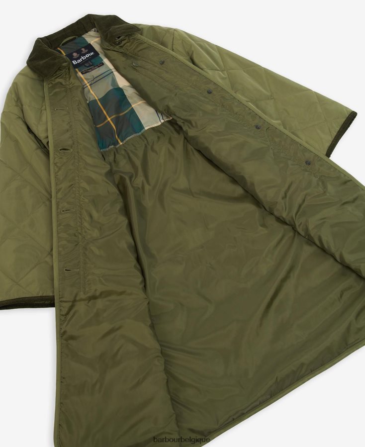 vêtements Barbour veste matelassée bonnyrigg bronzage chaud/silencieux femmes T2L6ZP1450