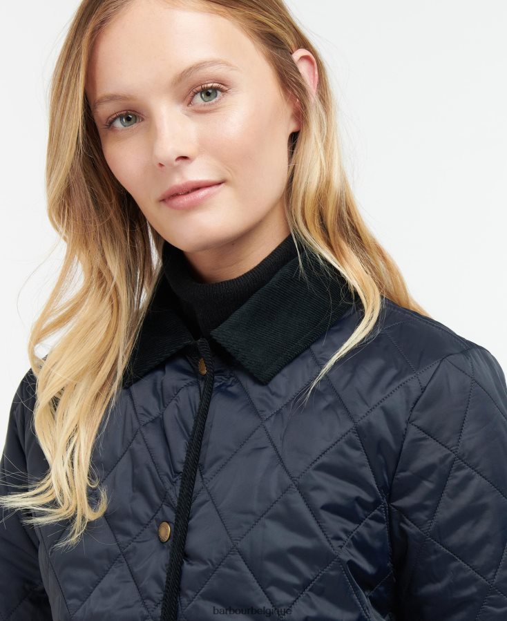 vêtements Barbour veste matelassée clydebank noir femmes T2L6ZP1439