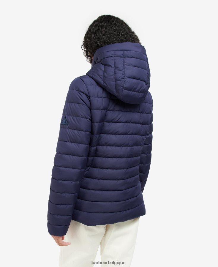 vêtements Barbour veste matelassée coraline poinçon rose femmes T2L6ZP1423