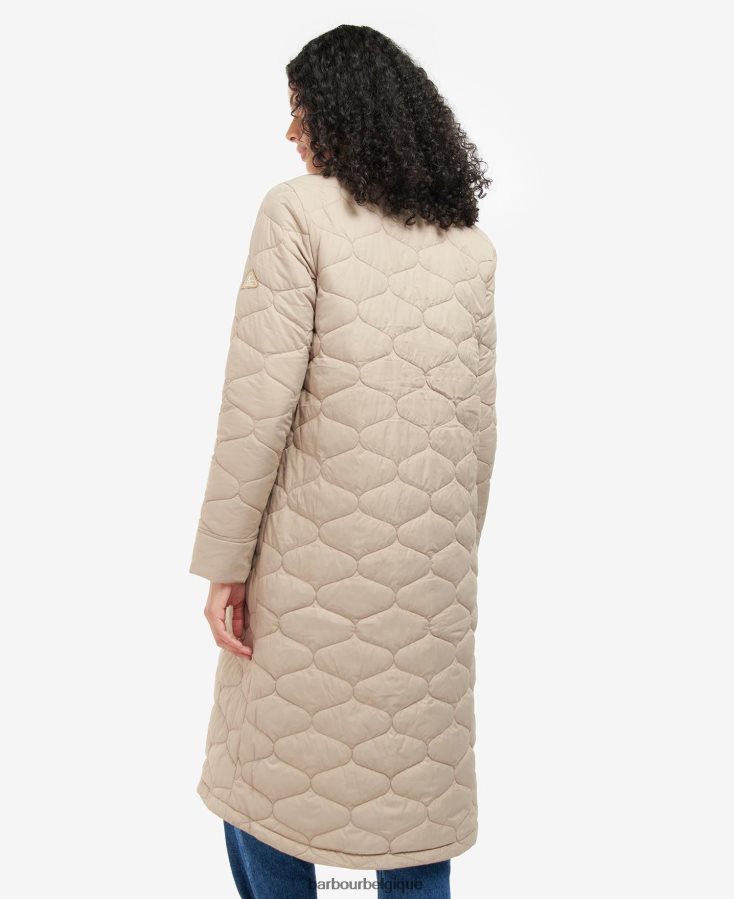 vêtements Barbour veste matelassée daria tranchée légère femmes T2L6ZP1434