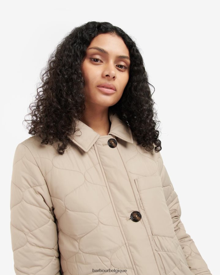 vêtements Barbour veste matelassée daria tranchée légère femmes T2L6ZP1434