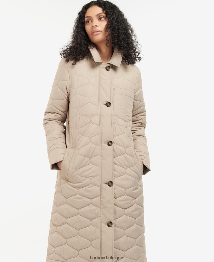 vêtements Barbour veste matelassée daria tranchée légère femmes T2L6ZP1434