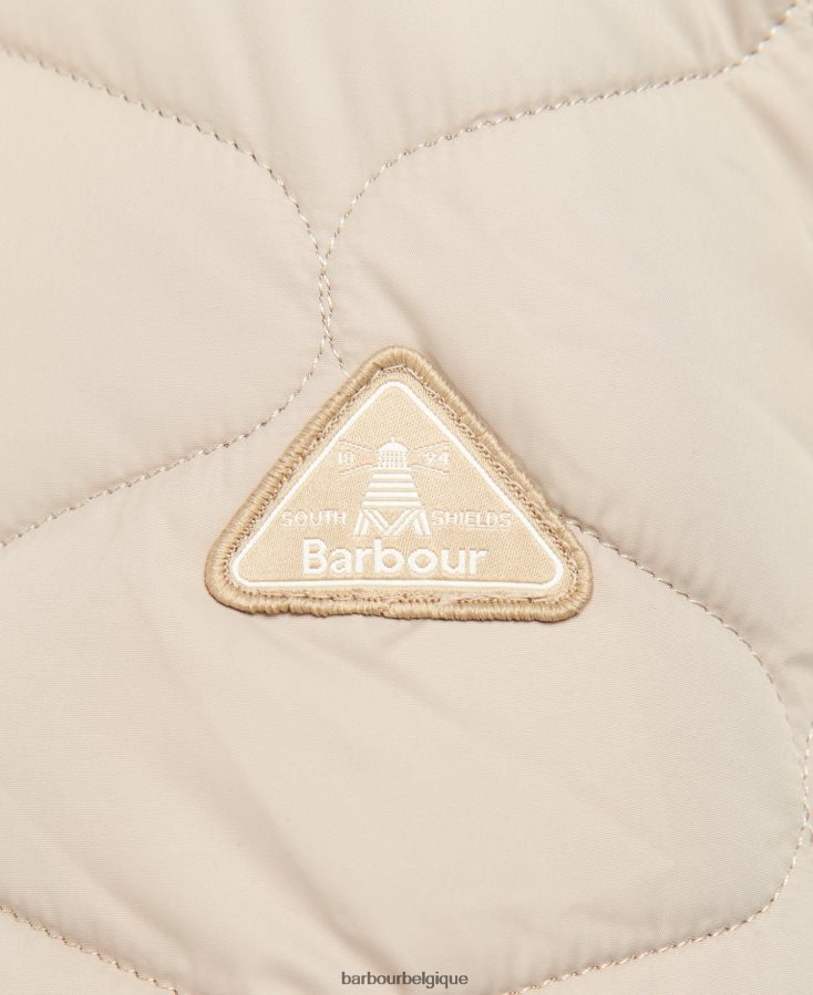 vêtements Barbour veste matelassée daria tranchée légère femmes T2L6ZP1434