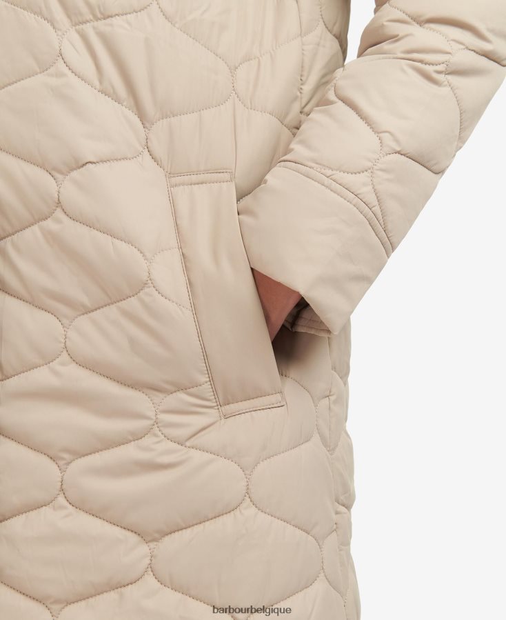 vêtements Barbour veste matelassée daria tranchée légère femmes T2L6ZP1434
