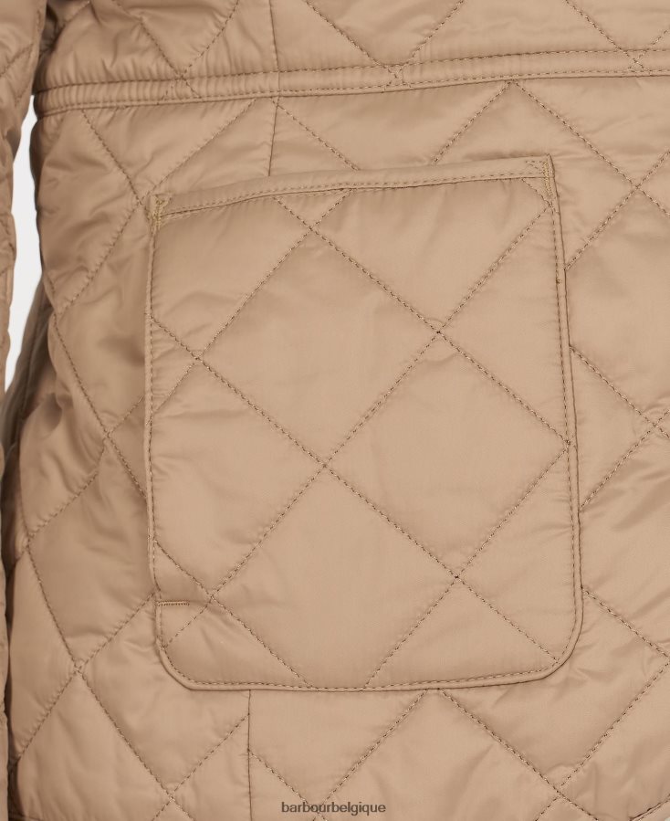 vêtements Barbour veste matelassée deveron brume bleue/marine femmes T2L6ZP1403