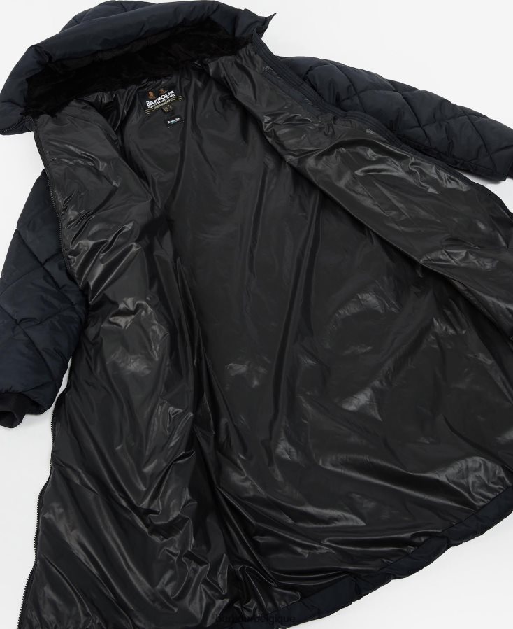 vêtements Barbour veste matelassée gotland noir classique femmes T2L6ZP1440