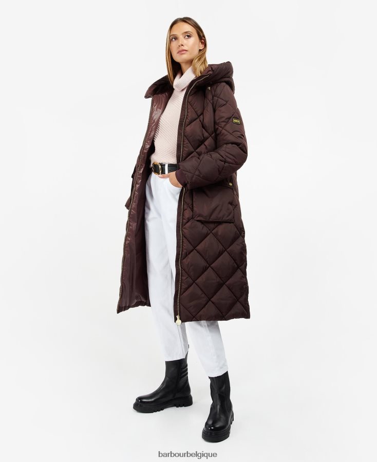 vêtements Barbour veste matelassée gotland noir classique femmes T2L6ZP1503