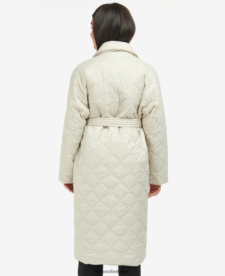 vêtements Barbour veste matelassée harewood brume femmes T2L6ZP1454