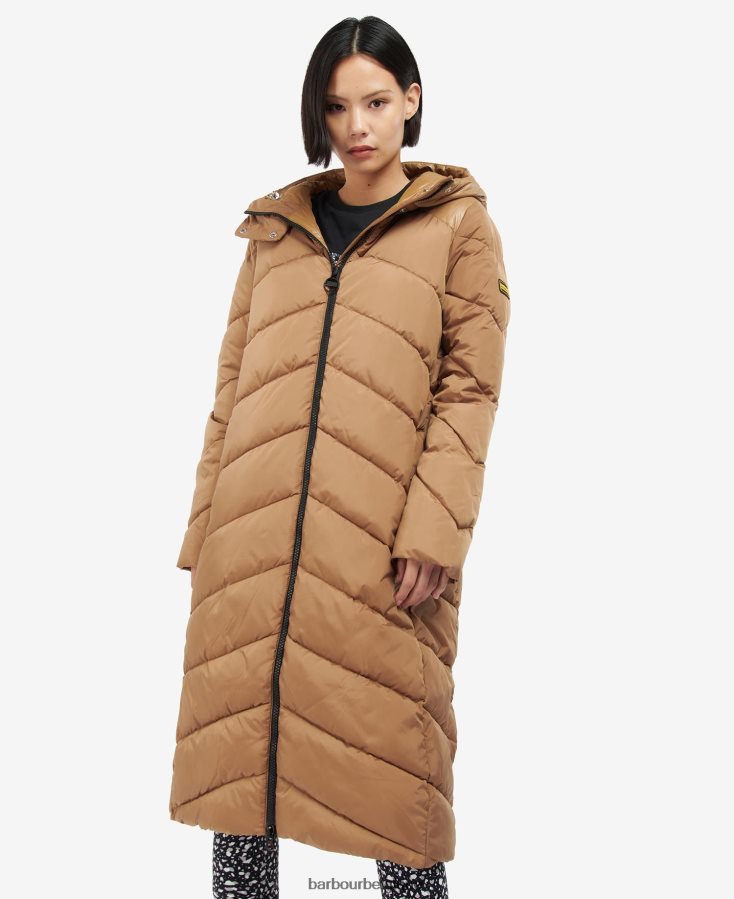 vêtements Barbour veste matelassée homerun cendre brûlée femmes T2L6ZP1522