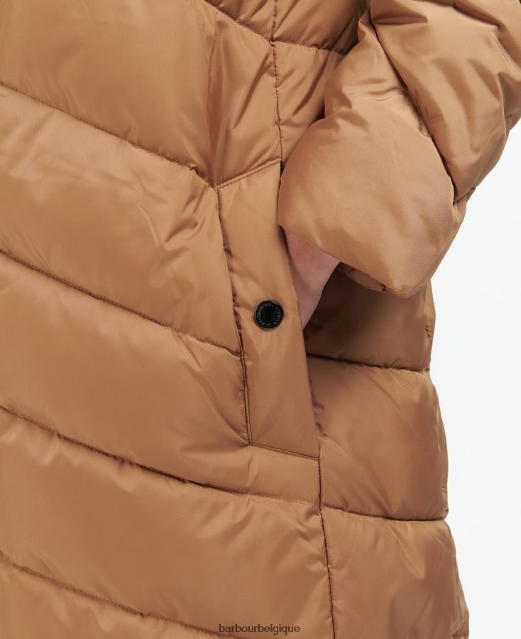 vêtements Barbour veste matelassée homerun cendre brûlée femmes T2L6ZP1522