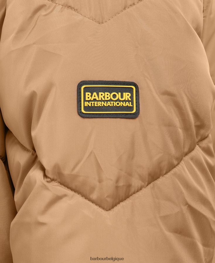 vêtements Barbour veste matelassée homerun cendre brûlée femmes T2L6ZP1522