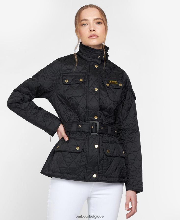 vêtements Barbour veste matelassée internationale noir femmes T2L6ZP1404