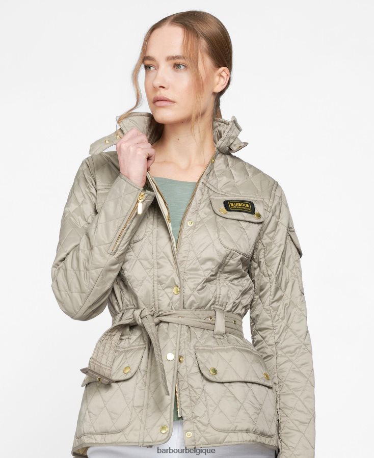 vêtements Barbour veste matelassée internationale noir femmes T2L6ZP1419