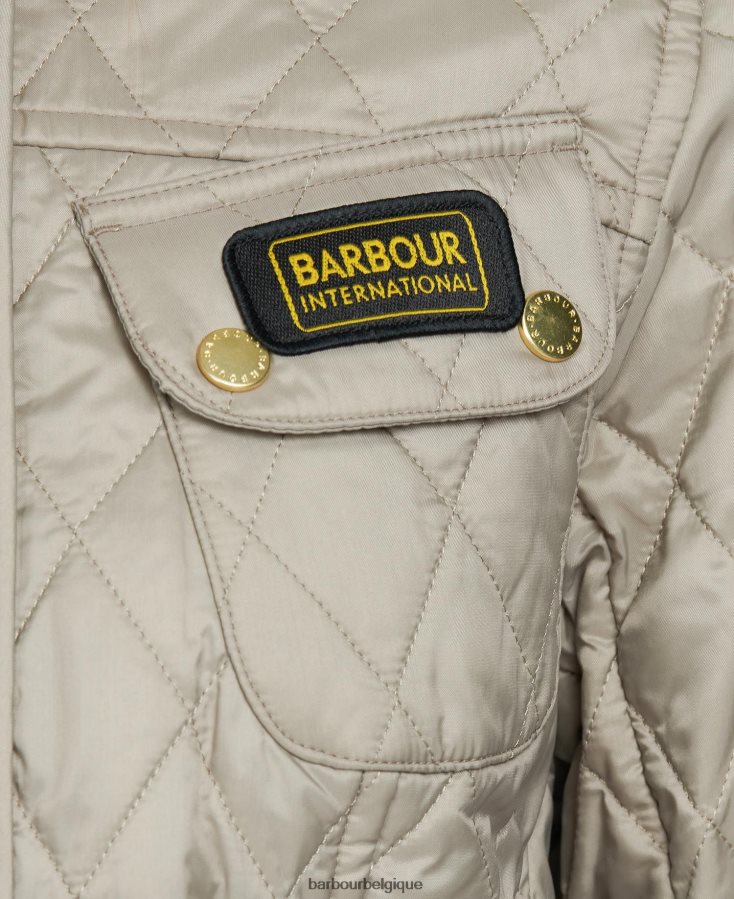 vêtements Barbour veste matelassée internationale noir femmes T2L6ZP1419