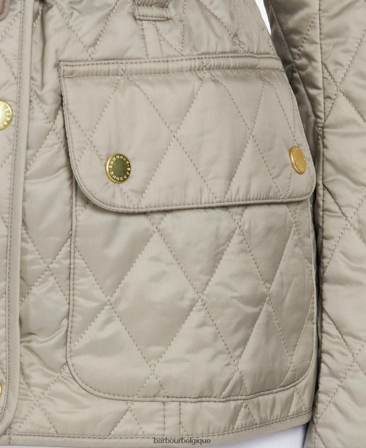 vêtements Barbour veste matelassée internationale noir femmes T2L6ZP1419