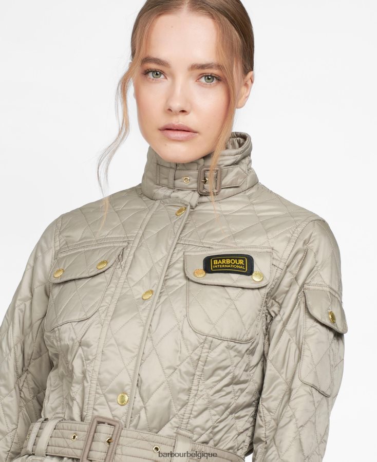 vêtements Barbour veste matelassée internationale noir femmes T2L6ZP1419