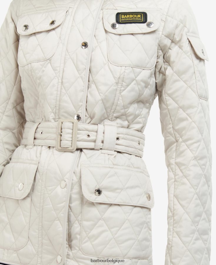 vêtements Barbour veste matelassée internationale vert minuit femmes T2L6ZP1510