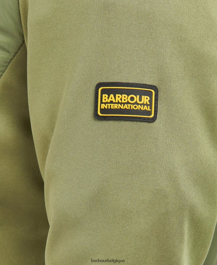 vêtements Barbour veste matelassée jensons vert minuit femmes T2L6ZP1491