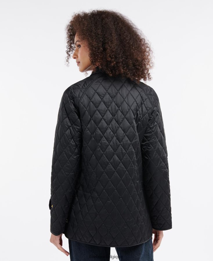 vêtements Barbour veste matelassée kelham noir/ancien femmes T2L6ZP1412