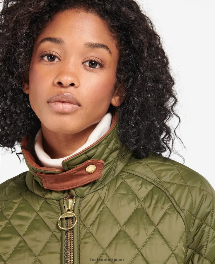 vêtements Barbour veste matelassée kelham noir/ancien femmes T2L6ZP1462