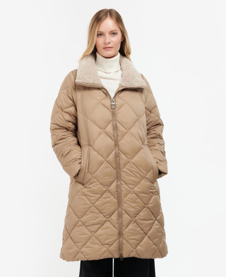 vêtements Barbour veste matelassée kilmory feuille de fougère/tartan classique femmes T2L6ZP1513