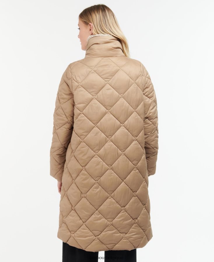 vêtements Barbour veste matelassée kilmory feuille de fougère/tartan classique femmes T2L6ZP1513